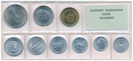 1982. 2f-20Ft (10xklf) érmés forgalmi sor fóliatokban T:UNC Adamo FO15