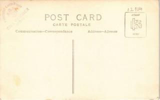 Nagyszeben, Hermannstadt, Sibiu; férfiak csoportja / group of men. Emil Fischer photo (ragasztónyom ...