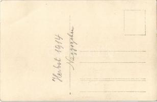 1914 Nagyszeben, Hermannstadt, Sibiu; osztrák-magyar katona / WWI Austro-Hungarian K.u.K. military, ...