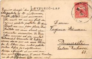 198 Törcsvár, Törzburg, Bran-Poarta, Bran; Guczan / menedékház. N. Popovici kiadása / chalet, touris...