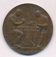 Berán Lajos (1882-1943) 1938. "Debreceni Collegium 1538-1938 / Orando et Laborando" bronz ...