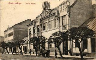 1915 Resicabánya, Resita; Posta palota / post palace (fl)