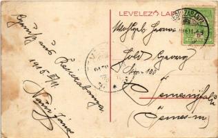 1915 Resicabánya, Resita; Posta palota / post palace (fl)