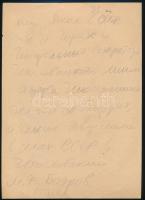 Ék Sándor (1902-1975): Alakok (politkai karikatúra vázlata), 1950 körül. Ceruza, papír, jelzett, apr...