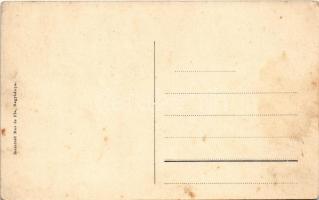 Nagybánya, Baia Mare; Kézzel festett művészlap. Steinfeld Mór és fia kiadása / hand-painted art s: B...