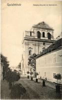 Gyulafehérvár, Alba Iulia; Batthyány könyvtár és szeminárium. Schäser F. kiadása / library and seminary (EK)