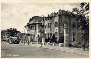 Győr Kiosk Foto AK