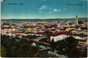 Kolozsvár, Cluj; látkép. Schuster Emil kiadása / general view (EK)