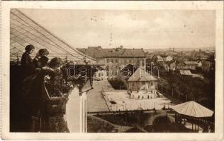 Kolozsvár, Cluj; Marianum leány iskola játszótere / playfield of girl school (EK)