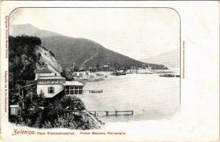 Zelenika, Zelenica; Nuova Stazione Ferroviaria / new railway station