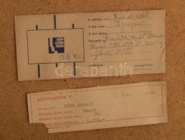 Kéri László (1949- ): Tanya. Olaj, farost, jelezve balra lent, hátoldalán Kéri László autográf felir...