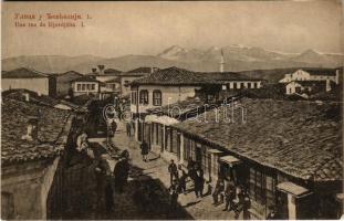 Gevgelija, Djevdjélia; street, shops