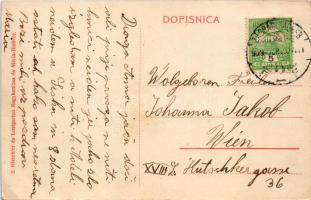 1909 Máriabeszterce, Máriabisztrica, Marija Bistrica; Kegytemplom, belső. Hirschler és Lustgarten ki...