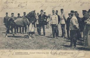 Debrecen József főherceg a Hortobágyon