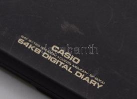 Casio 64kb Digital diary, 8x16 cm