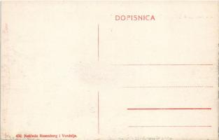 Topuszka, Topusko; Kr. zemaljsko Ljeciliste Topusko, Ljecilisna restauracija. Naklada Resenberg i Vu...