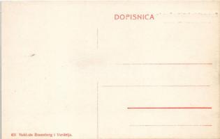 Topuszka, Topusko; Kr. zemaljsko Ljeciliste Topusko, Veranda Ljecilisna restauracija. Naklada Resenb...