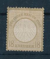 Deutsches Reich 1872 Mi 11 (Mi EUR 240.-) (papírelvékonyodás / thin paper)