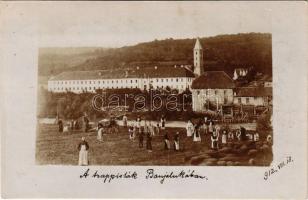 1912 Banja Luka, Banjaluka; Trappists in front of the monastery. photo