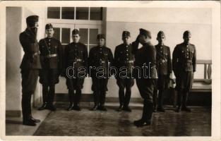 1938 Léva, Levice; bevonulás / entry of the Hungarian troops. Foto-Atelier Hajdú photo (EK)