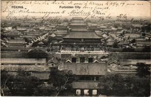 1909 Beijing, Peking; The Forbidden City (EK)