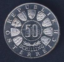 Ausztria 1963. 50Sch Ag "Tirol 600 éve Ausztriáé" T:exPP kis ph