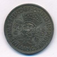 Nagy-Britannia 1939. 2Sh Ag "VI. György" T:XF,VF patina Great Britain 1939. 2 Shillings Ag...