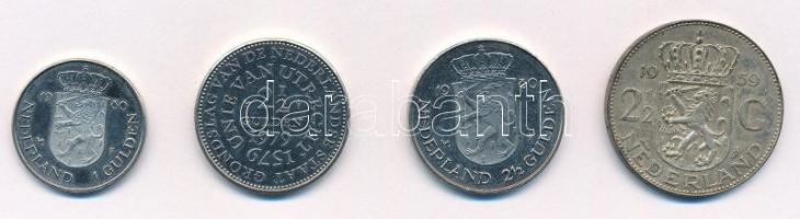 Hollandia 1959. 2 1/2G Ag "Julianna" + 1979. 2 1/2G Ni "Az Utrechti unió 400. évfordu...