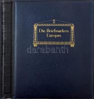 1898-1953 Okmánybélyeg speciál gyűjtemény szép előrajzolt albumban, vízjelállásokra szétszedve, sok ...