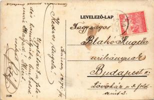 1917 Szárcsa, Sartscha, Sarca, Sarcia, Sutjeska; Római katolikus templom, Müller Mihály üzlete / chu...