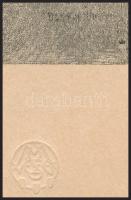 Olgyai Viktor (1870-1929): Téli szürkület. Ofszet litográfia, papír, jelzett a nyomaton. A Művészet ...