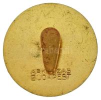 1930. "Vármegyék és Városok Országos Mentőegyesülete - Budapest" aranyozott, zománcozott b...