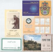 Izrael 1975-2003. 8db (7xklf) emlékéremből és -zsetonból álló tétel, mindegyiken "ISRAEL GOVERN...