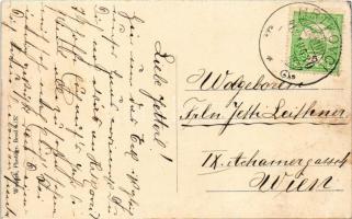 1913 Herkóca, Hrtkovci; utca, templom / street, church (EK)