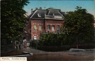 1922 Miskolc, Erzsébet kórház. Schvarcz Soma kiadása (Rb)