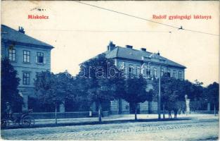 Miskolc, Rudolf gyalogsági laktanya. Grünwald Ignác kiadása (fl)