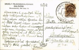 1940 Marosvásárhely, Targu Mures; bevonulás / entry of the Hungarian troops + "1940 Marosvásárh...