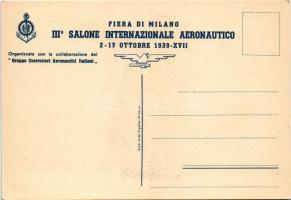 1939 Fiera di Milano, III. Salone Internazionale Aeronautico / 3rd International Air Show in Milan s...