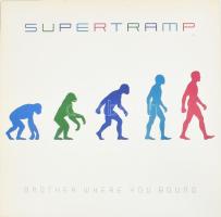 Supertramp - Brother Where You Bound.  Vinyl, LP, Album, Stereo, Embossed, A&M Records, Európa, 1985. VG+