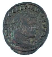 Római Birodalom / Siscia / Diocletianus 302. Follis Cu (10,22g) T:XF / Roman Empire / Siscia / Diocletian 302. Follis Cu IMP DIOCLETIANVS PF AVG / SACRA MONET AVGG ET CAESS NOSTR - A - crescent SIS Moneta standing left, holding scales and cornucopiae (10,22g) C:XF RIC VI 134a