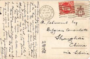 1909 Vadász tacskó úr / Mr. Hunter dachshund dog. T.S.N. Serie 946. s: Arthur Thiele (EB)