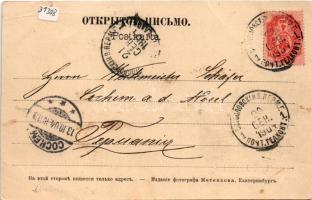 1904 Aus dem Ural. Typus einer Platinwäscherei / Platinum washing plant, Russian folklore (r)