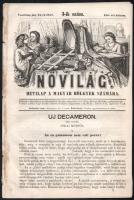 1857 Nővilág. Hetilap a magyar hölgyek számára. 187. jan. 25. I. évf. 3. sz. Szerk.: Vajda János. Pest, Landerer és Heckenast-ny., egy lap hiánnyal (47/48), 33-46 p.