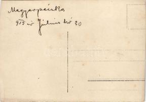 1915 Pécska, Magyarpécska, Ó-Pécska, Petschka, Pecica; sérült osztrák-magyar katonák a római katolik...