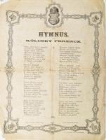 1861 Emléklap az 1860 évből. Magyarország nem volt, hanem lesz! Széchenyi István szállóigéje alatt a...