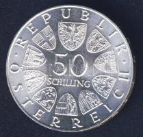 Ausztria 1969. 50Sch Ag "I. Maximilian" T:1