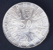 Ausztria 1970. 50Sch Ag "300 éves az Innsbrucki Egyetem" T:1