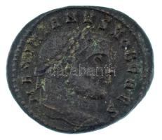 Római Birodalom / Ticinum / Galerius 305-306. Follis bronz (8,98g) T:XF,VF / Roman Empire / Ticinum / Galerius 305-306. Follis bronze "MAXIMIANVS NOB CAES / SACRA MONET AVGG ET CAESS NOSTR - TT dot" Moneta standing left, scales in right hand, cornucopiae in left (8,98g) C:XF,VF RIC VI 46b