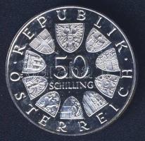 Ausztria 1970. 50Sch Ag "300 éves az Innsbrucki Egyetem" T:PP