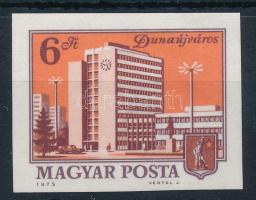 1975 Tájak-városok (V.) vágott bélyeg (4.000)